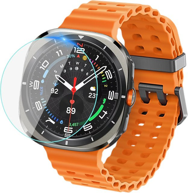 Samsung Displayschutzfolie Galaxy Watch 7 Ultra 47 mm, Glas, transparent - Bild 1