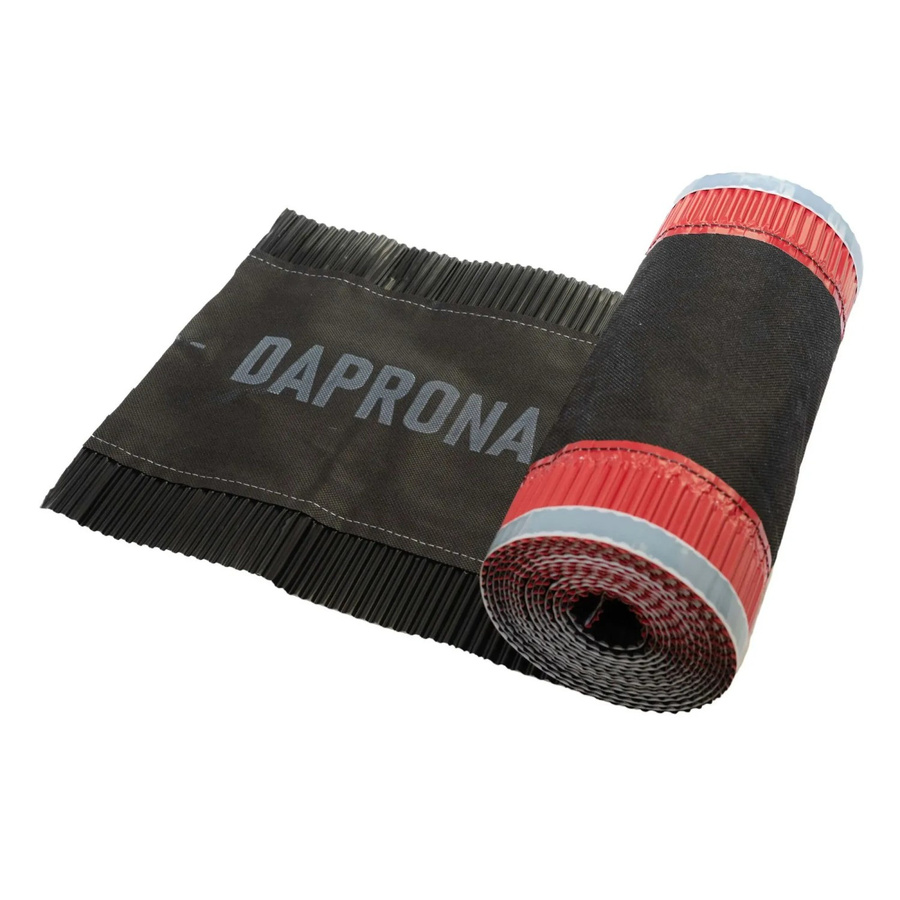 Daprona Firstband aus Aluminium in Schwarz zur zuverlässigen Dachfirst-Abdichtung, Breite: 390 mm, Länge: 5 m - Bild 2