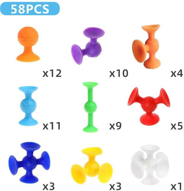 Kidsly DIY Weiche Silikon Bausteine, Konstruktionsspielzeug - Bild 1
