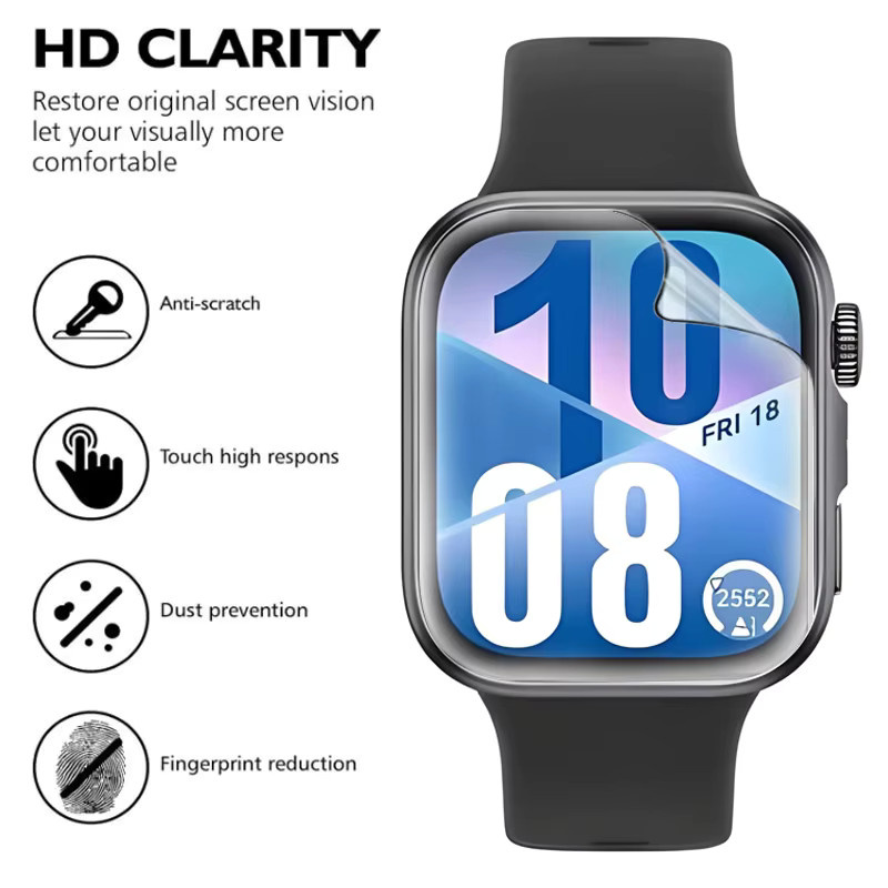 Huawei Displayschutzfolie Hydrogel, transparent, Unisex - Bild 2