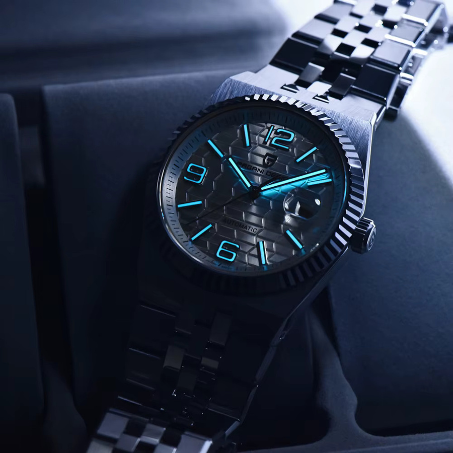 PAGANI DESIGN Armbanduhr Automatik, Edelstahl, 40 mm, Herren - Bild 5
