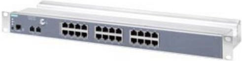 Siemens 6GK5324-0BA00-2AR3 19 Zoll Netzwerk-Switch Ethernet/LAN 10/100MBit/s Grau - Bild 1