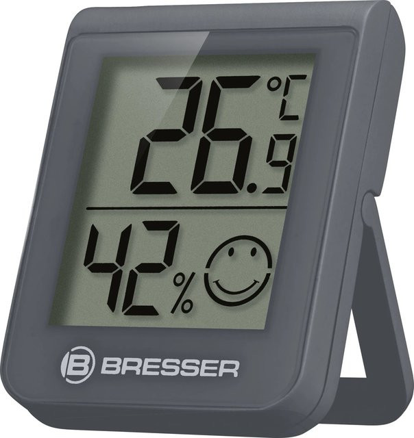 BRESSER HumiTemp Thermo- und Hygrometer in Grau - Bild 1