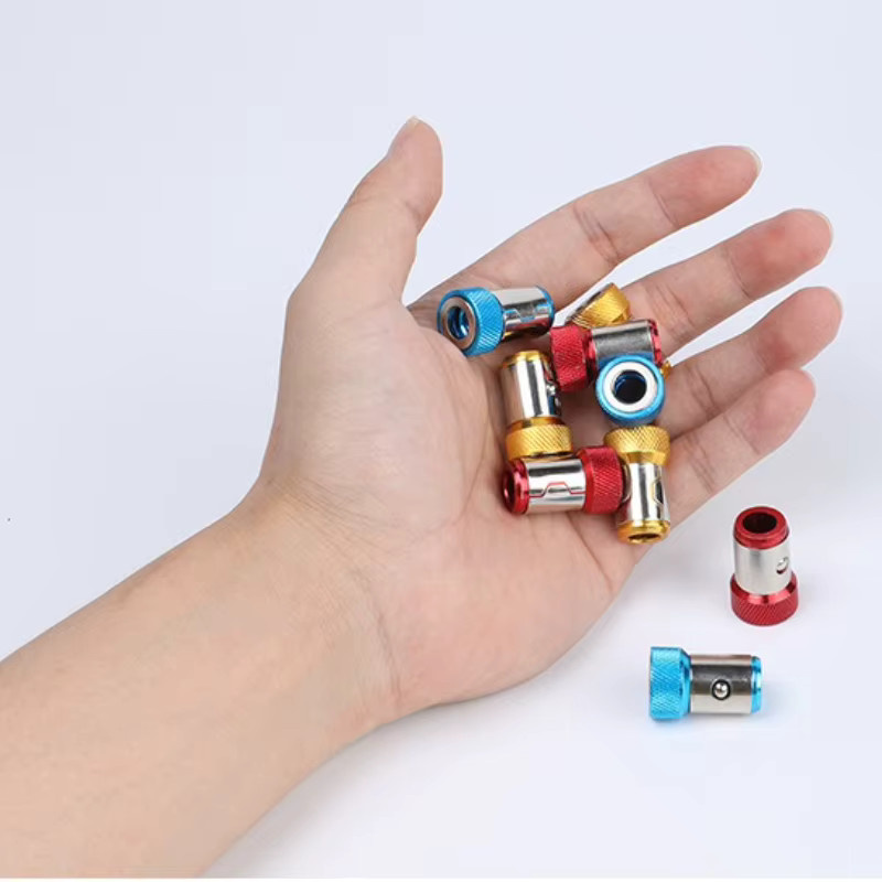 Magnetisches 1/4 Zoll Sechskant Bit Set für Phillips, Schlitz und Torx als Bohrmaschinen Zubehör in Blau - Bild 2