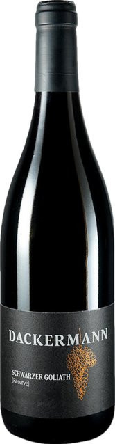 Dackermann Schwarzer Goliath Réserve Rotwein, Dornfelder & Saint Laurent, 2018, Rheinhessen, trocken, 0,75 l - Bild 1