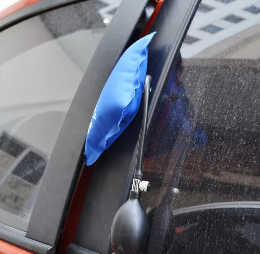 NEWTIUM Luftpumpenkeil-Set in Blau – Professionelles Schlosser- und Auto-Werkzeugset für die Reparatur von Autotüren und Fensterinstallationen - Bild 3