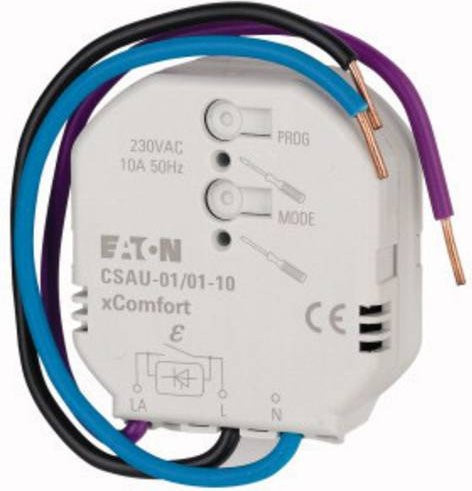 Eaton xComfort Schaltaktor CSAU-01/01-10 mit einer Schaltleistung von max. 2300W und 230 VAC - Bild 1