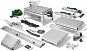 Festool PRECISIO Tisch-Zugsäge CS 50 EBG-Set mit 190 mm Sägeblatt und 1200 W Leistung - Bild 2