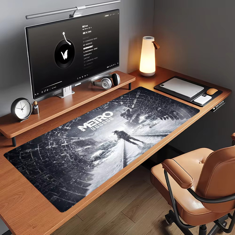 Game M-Metro Exodus Mauspad in Multicolour, rutschfeste Gamer-Schreibtischunterlage für Laptop und Büro - Bild 2