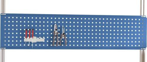 Manuflex LZ8275.5007 ESD-Werkzeug-Lochplatte für UNIVERSAL und CANTOLAB, Farbe: Blau, Nutzhöhe: 300 mm, für Tischbreite: 2000 mm - Bild 1