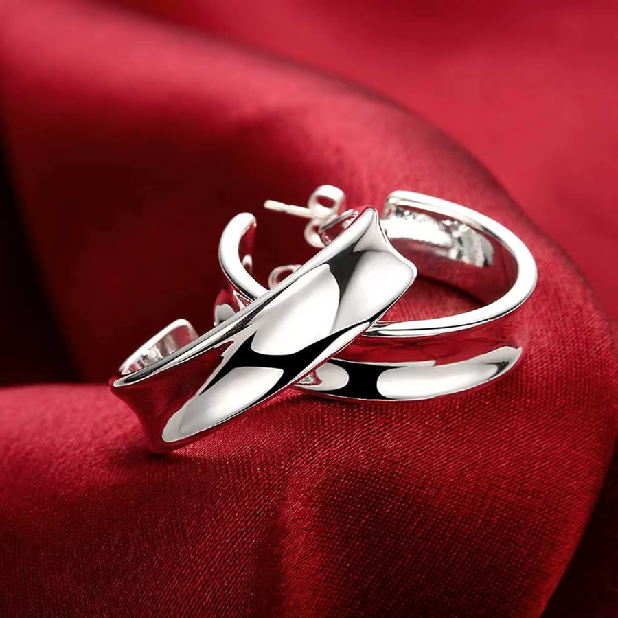 Hot Charms Ohrstecker, 925 Silber, Damen - Bild 3