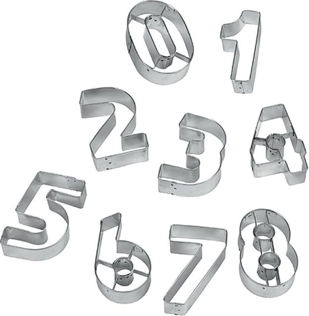 Schneider Ausstecher-Set aus Metall in Silber - Bild 1