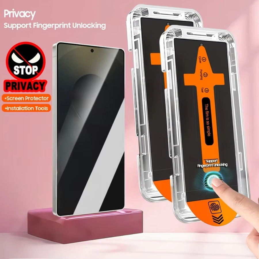 Honor Anti-Spionage Sichtschutzfolie aus gehärtetem Glas für Honor 400 300 90 200 Smart 50 Lite 70 Pro Plus in Transparent - Bild 5