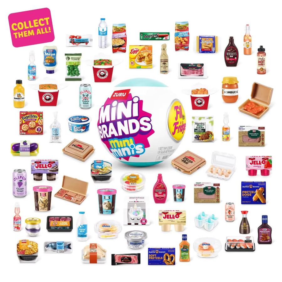 Zuru Mini Brands Füll den Kühlschrank, Blindbox, Überraschungsspielzeug - Bild 2