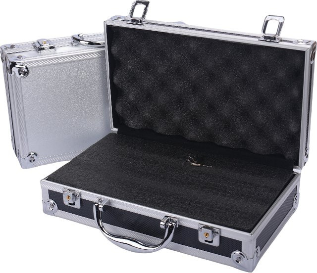 HILEBACK Aluminium Werkzeugkasten in Silber für Sicherheitsausrüstung und Instrumente - Bild 1
