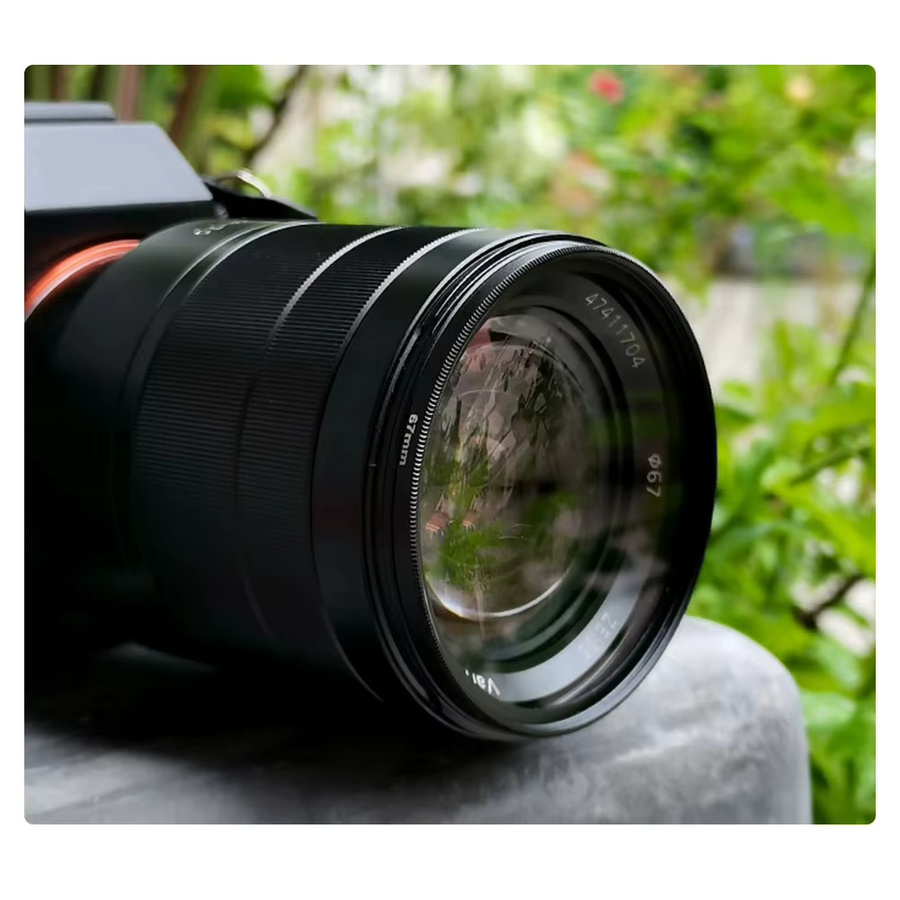 Lightdow HD UV-Objektivfilter in Schwarz für Canon, Nikon, Sony und Pentax Kameraobjektive - Bild 5