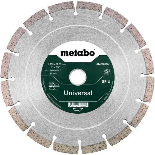 Metabo Universal Diamanttrennscheibe für Beton Durchmesser: 230 mm, Bohrungs-Ø: 22,23 mm - Bild 1