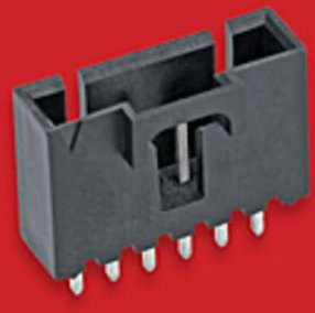 Molex Steckverbinder mit 11 Polen und 2,54 mm Rastermaß in Schwarz und Gold - Bild 1