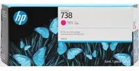 HP Tintenpatrone 738 Magenta für DesignJet T950 Inkjet-Drucker - Bild 1