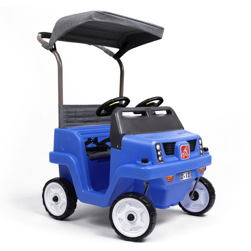 Step2 Push Around Buggy Kinderlaufwagen aus Kunststoff blau ab 2 Jahren - Bild 2