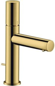 Hansgrohe Axor Uno Waschtisch-Einhebelmischer in Gold mit Pop-up-Abfluss und wassersparender Funktion - Bild 1