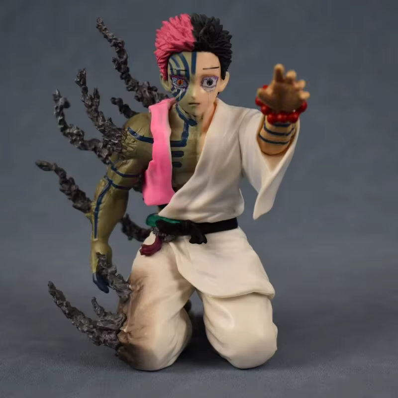 Demon Slayer Akaza Hakuji Anime Actionfigur aus PVC, mehrfarbig, Höhe: 13 cm - Bild 2