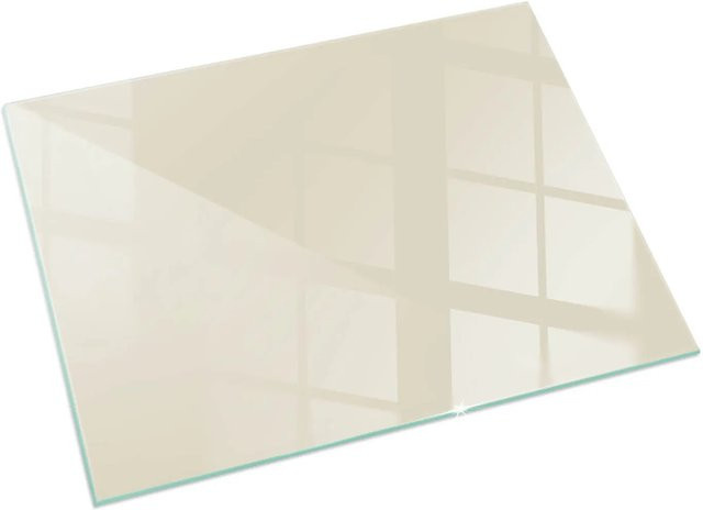 Tulup Glasplatte für Kamin und Ofen in Gelb, B/B: 120 x 80 cm - Bild 1