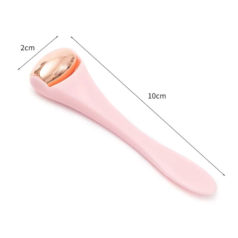 Edelstahl Eis Roller Doppel Kopf, Augen- und Gesichtsmassagegerät, Unisex - Bild 2