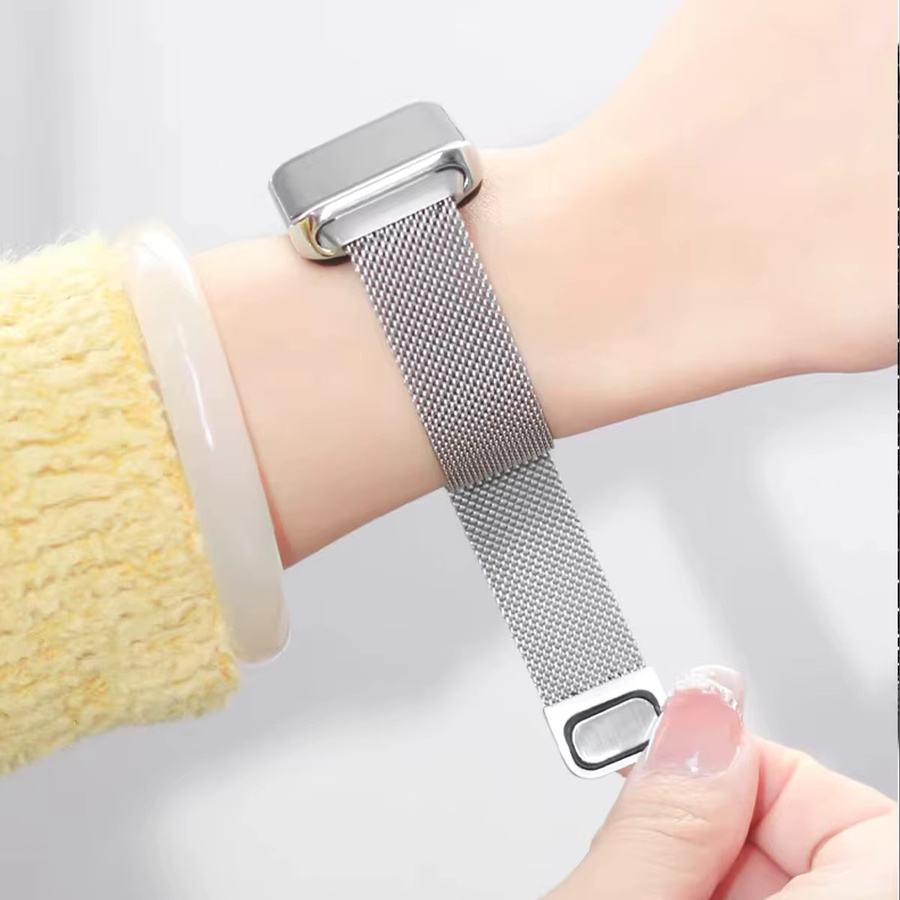 FancyWrist Uhrenarmband Edelstahl, Milanaise, Unisex - Bild 2