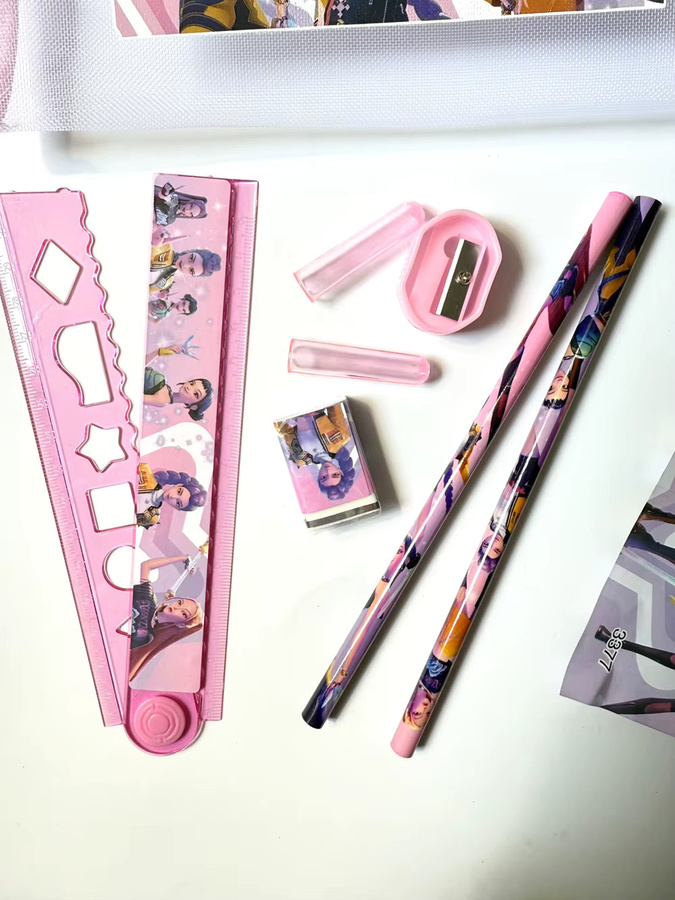 Hasbro Schreibwarenset für Mädchen in Pink mit Stifteetui und Schulbedarf - Bild 2