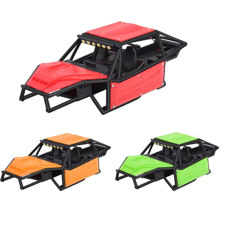 M05K RC Car Body Shell Chassis Kit, 1:18, Rot, Zubehör - Bild 2