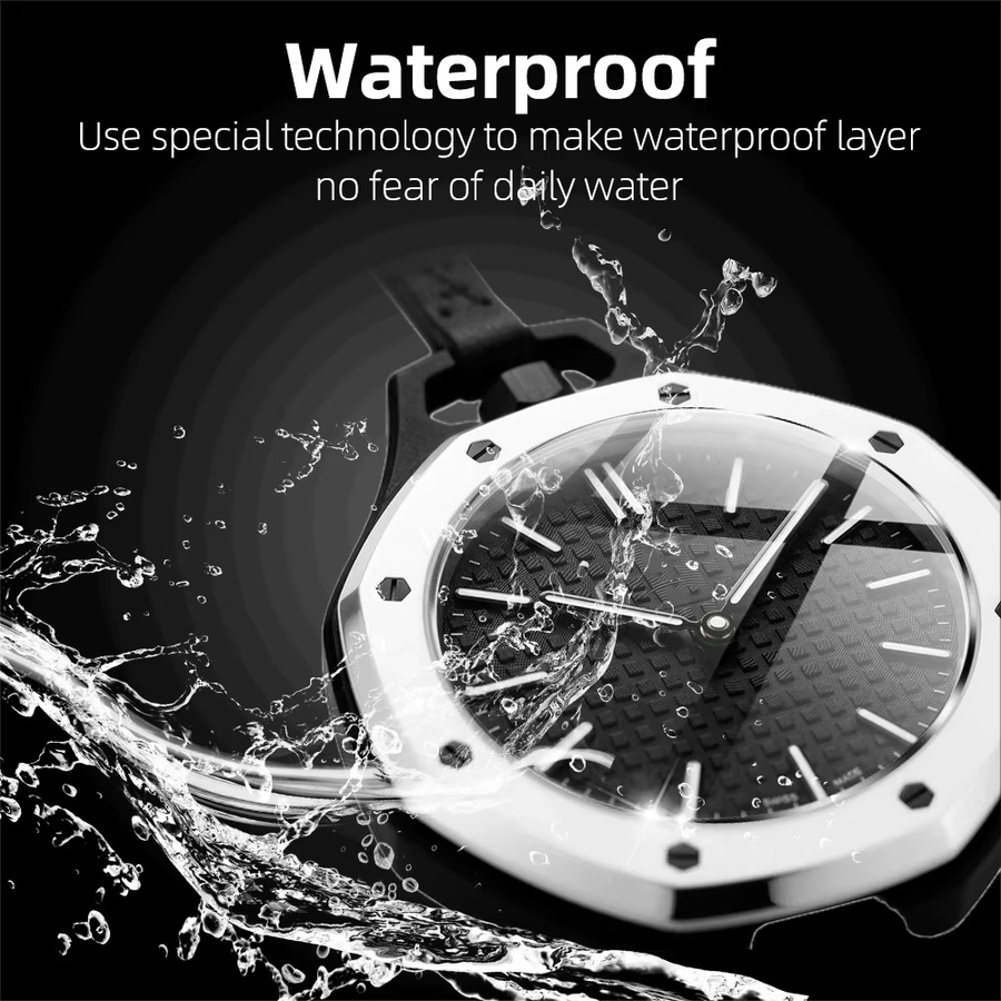 9H gehärtetes Glas Displayschutzfolie für Swatch AP Royal Pop, transparent, HD-klar und kratzfest - Bild 2
