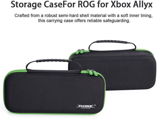 Asus ROG Aufbewahrungstasche für Xbox Ally X in Schwarz, sturzsichere und stoßfeste Tragetasche für deine Gaming-Handkonsole und Zubehör - Bild 1