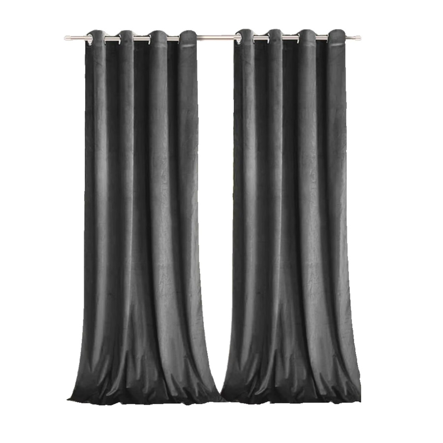 FLYINGCURTAINS Verdunkelungsvorhänge aus Samt in Grau - Bild 4