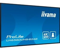 iiyama ProLite LH6560UHS-B2AG Public Display, 64,5 Zoll 4K UHD LCD Monitor in Schwarz mit VA Panel - Bild 1