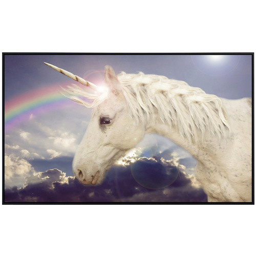 papermoon EcoHeat Infrarotheizung Einhorn Regenbogen in Bunt mit Matt-Effekt, App-Steuerung und Überhitzungsschutz - Bild 2