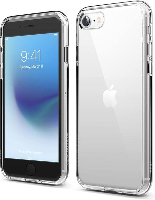 Ultradünne Silikon Schutzhülle für Apple iPhone 6, 6s Plus, SE, 7, 8 Plus in Transparent - Bild 1