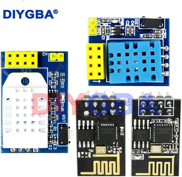 Digitaler Temperatur- und Feuchtigkeitssensor DHT22 AM2302 kompatibel mit ESP8266 und Arduino - Bild 1