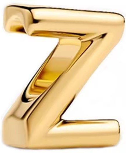 YIRAN Jewelry Namensbuchstaben-Anhänger, Kupfer, Gold, Perle, Damen - Bild 1