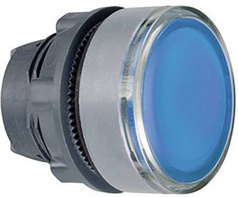 Schneider Electric ZB5AA68C0 Drucktaster-Frontelement aus Kunststoff in Blau und Grau mit IP69K Schutzart - Bild 1