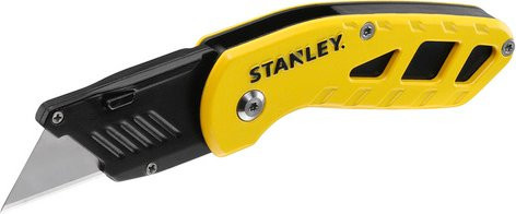 Stanley Universalmesser Klappmesser in Gelb mit Aluminiumgehäuse - Bild 2