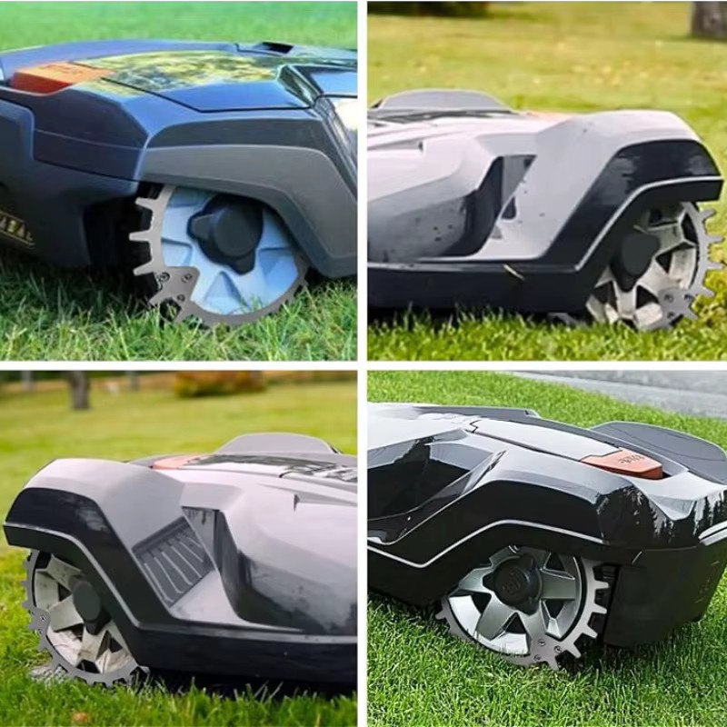 Husqvarna Roboter-Rasenmäher-Spikes Set in Silber, 2 Stück mit 12 Schrauben, passend für Automower 330 420 430X 435X 440 450X 435X AWD, Länge: 254 mm - Bild 2