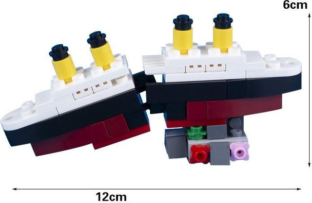 Yiran toy Titanic Schiff Bausteine Set 6–12 Jahre - Bild 1