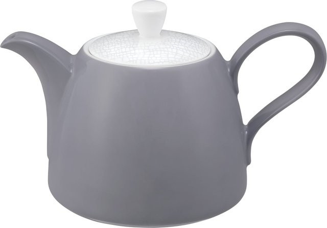 Seltmann Weiden Teekanne Life Fashion aus Keramik in Grau, 1,40 l - Bild 1
