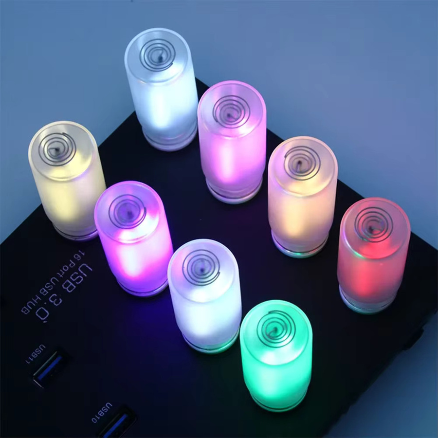 LED Filament Glühbirne mit USB Touch Control und Milchglas in Weiß, dimmbar, für Atmosphäre und Nachtdekoration - Bild 3