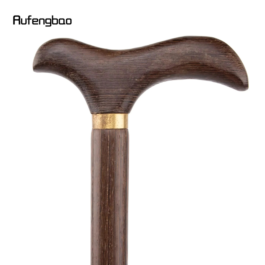 Rufengbao Gelber Holz-Gehstock, Kostüm-Requisit, 92cm - Bild 1