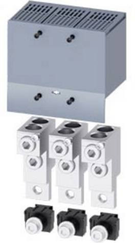 Siemens 3VA9253-0JC22 Anschlusszubehör, grau, B/H/T: 10,5 x 9,78 x 6,49 cm - Bild 1