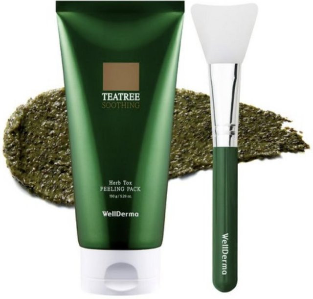 WELLDERMA Chaisle Teebaum Kräuter Tox Peeling Maske, 150g, Unisex - Bild 1