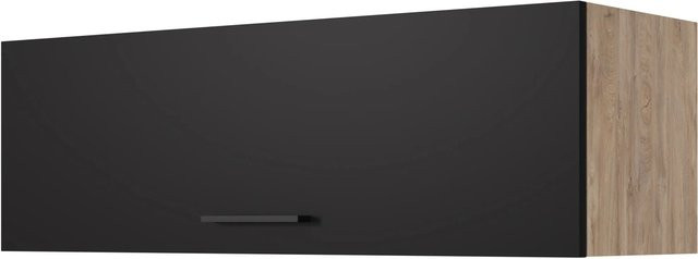 Flex-Well Küchen-Hängeschrank Capri Schwarz Matt B/H/T: 100 x 32 x 32 cm - Bild 1