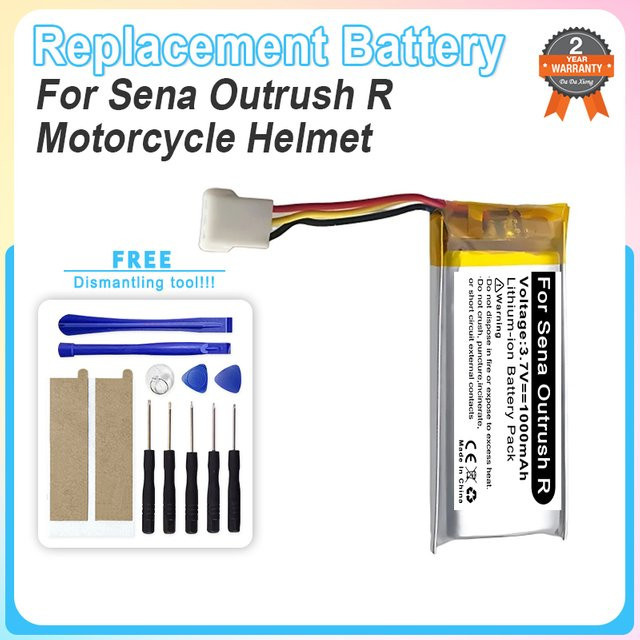 Sena Ersatzakku für Outrush R Motorradhelm mit 1000 mAh - Bild 1